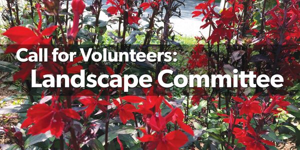 Call for Volunteers Landscape Committee