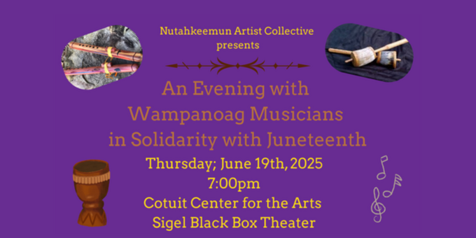 An Enening with Wampanoag Musicians